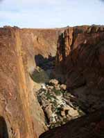 Augrabies Gorge below the falls