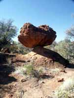 Balancing rock